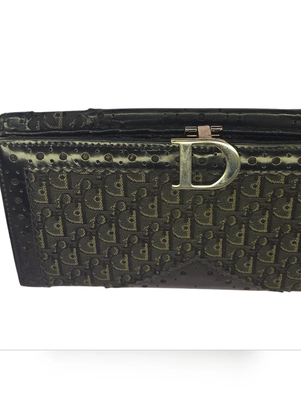 Christian Dior Black Dior Oblique Jacquard with COA